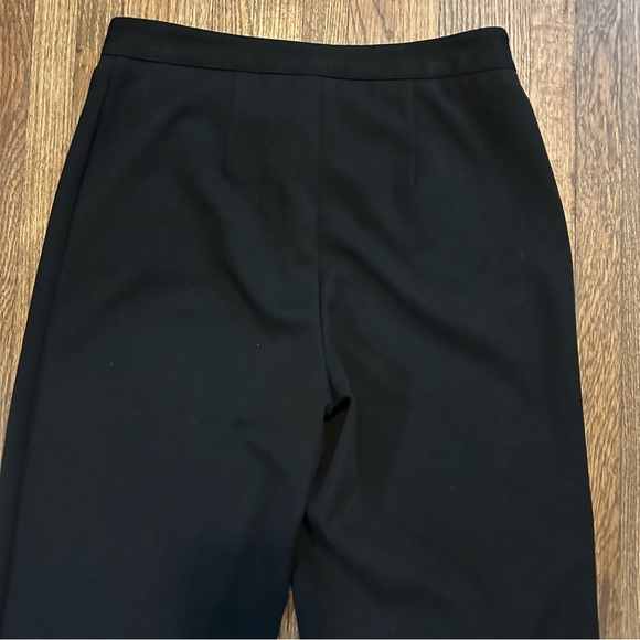 BEBE Vintage Bib Button Front Trouser Pants Size 4 Black 90’s Y2K Grunge - Picture 7 of 15